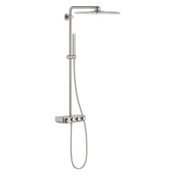 Grohe Euphoria Smartcontrol Sistem 310 Cube Duo termostatski usponski tuš supersteel 26508DC0