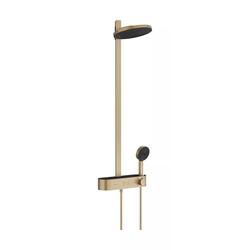 Hansgrohe pulsify s 260 usponski tuš sistem sa showertablet 400 termostatom brushed bronze 24240140