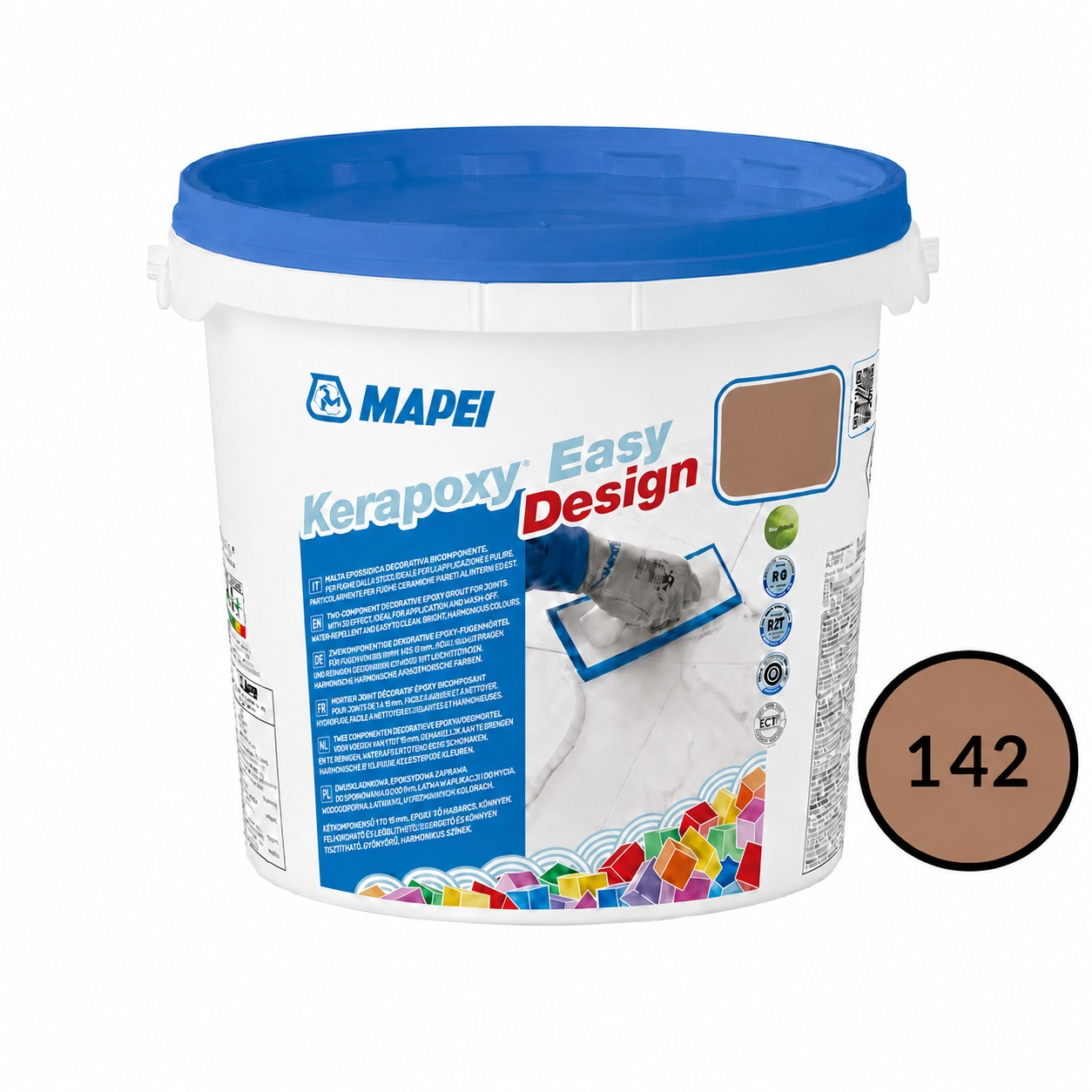Mapei Kerapoxy easy design 142 Braon kantica 3 kg