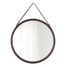 Tendance Okrugko ogledalo d38 cm braon