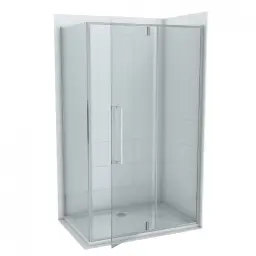 COPEN ABSOLUT Stakleni paravan 1000×2000 staklo 6mm providno sa pivot vratima C-02-6100