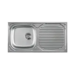 Metalac Luna Reljefna 1D inox-uni, fi90 860x435