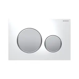 Geberit tipka Sigma 20 Bela/mat hrom/mat hrom 115.882.KL.1