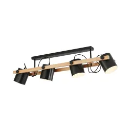 Braytron Plafonjera 4-Glava E27 Drvo BV02-00012