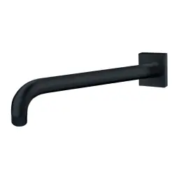 Rosan Konzola uzidnog tuša 400mm kvadratna rozeta - BLACK PTRKUZ5D