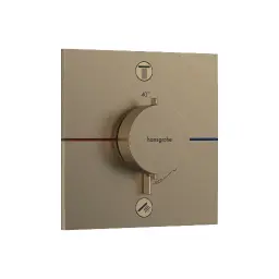 Hansgrohe ShowerSelect Comfort E mešač termostatski za skrivenu ugradnju 2 funkcije Brushed Bronze 15572140