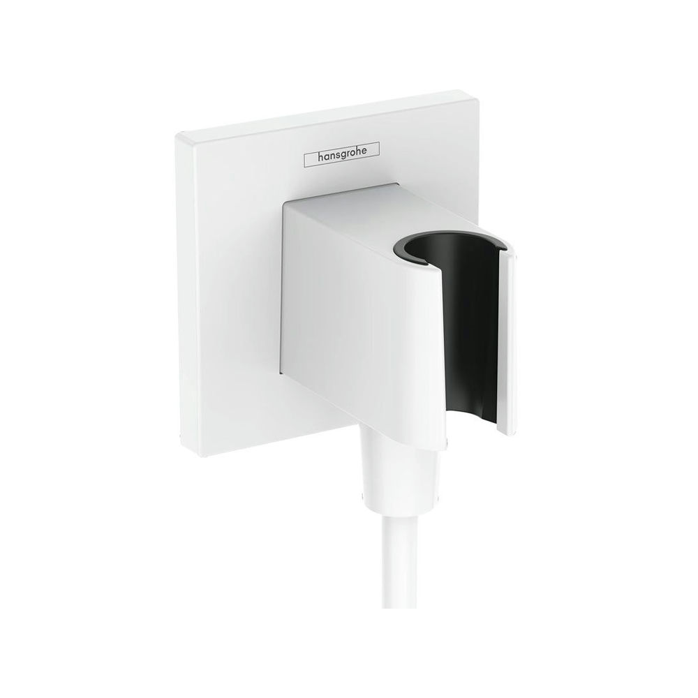 Hansgrohe Fixfit E priključak za tuš crevo sa držačem za tuš Matt White 26889700