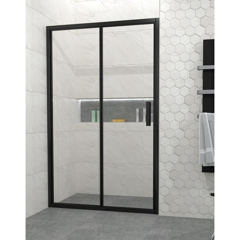 Luxor Line Paravan Una 100 Black profil LUX1190