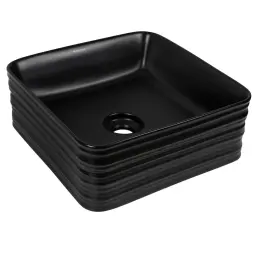 Hidrosan lavabo Art 380*380*150 [KW-1531A] [crna, mat]
