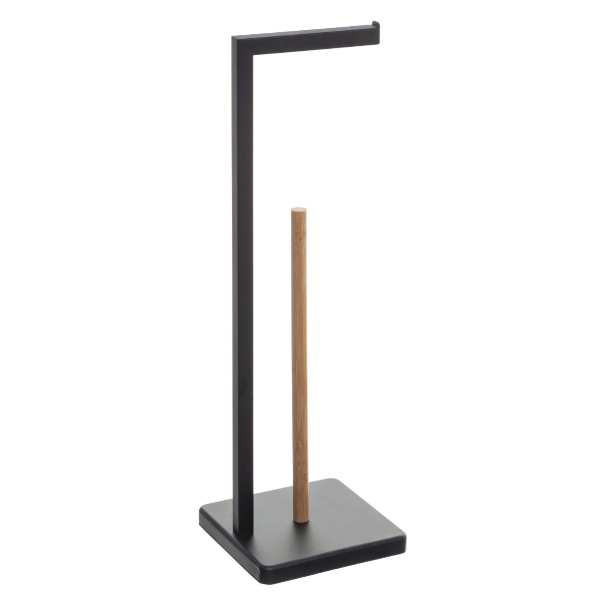 Five Držač toalet papira NATUREO 645X20X20CM METAL/BAMBUS Crna