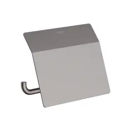 Hansgrohe AddStories držač toalet papira sa poklopcem Brushed Black Chrome 41753340
