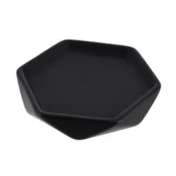 Tendance Posuda za sapun dijamant 2x11,5 cm keramika crna