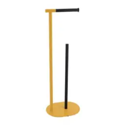 Tendance Samostojeci držač toalet papira 66.5x23x17 cm metal zuta/crna