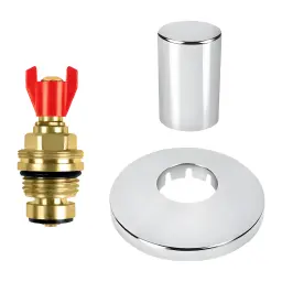 Rosan Gornji deo uzidnog ventila sa kapom i kliznom rozetom (abs) 1/2" PGD1612B