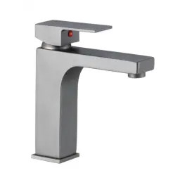 Inter Ceramic Slavina za lavabo yasmina jednoručna 2m sedal ker. mesing cink gun grey
