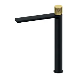 Rosan S2 black Baterija za lavabo XL 230501BG