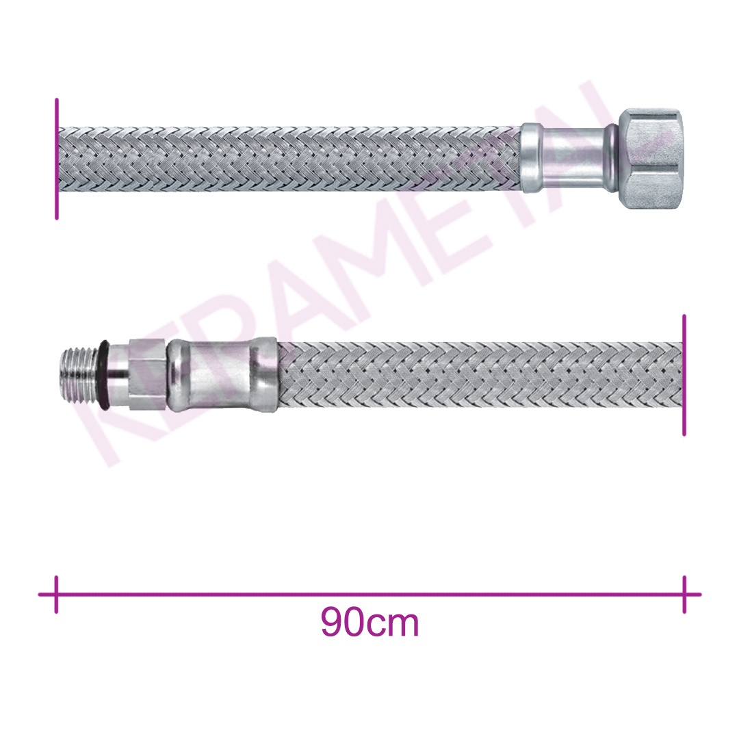 Remer brinoks M10-3/8F-90cm INOX