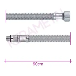 Remer brinoks M10-3/8F-90cm INOX