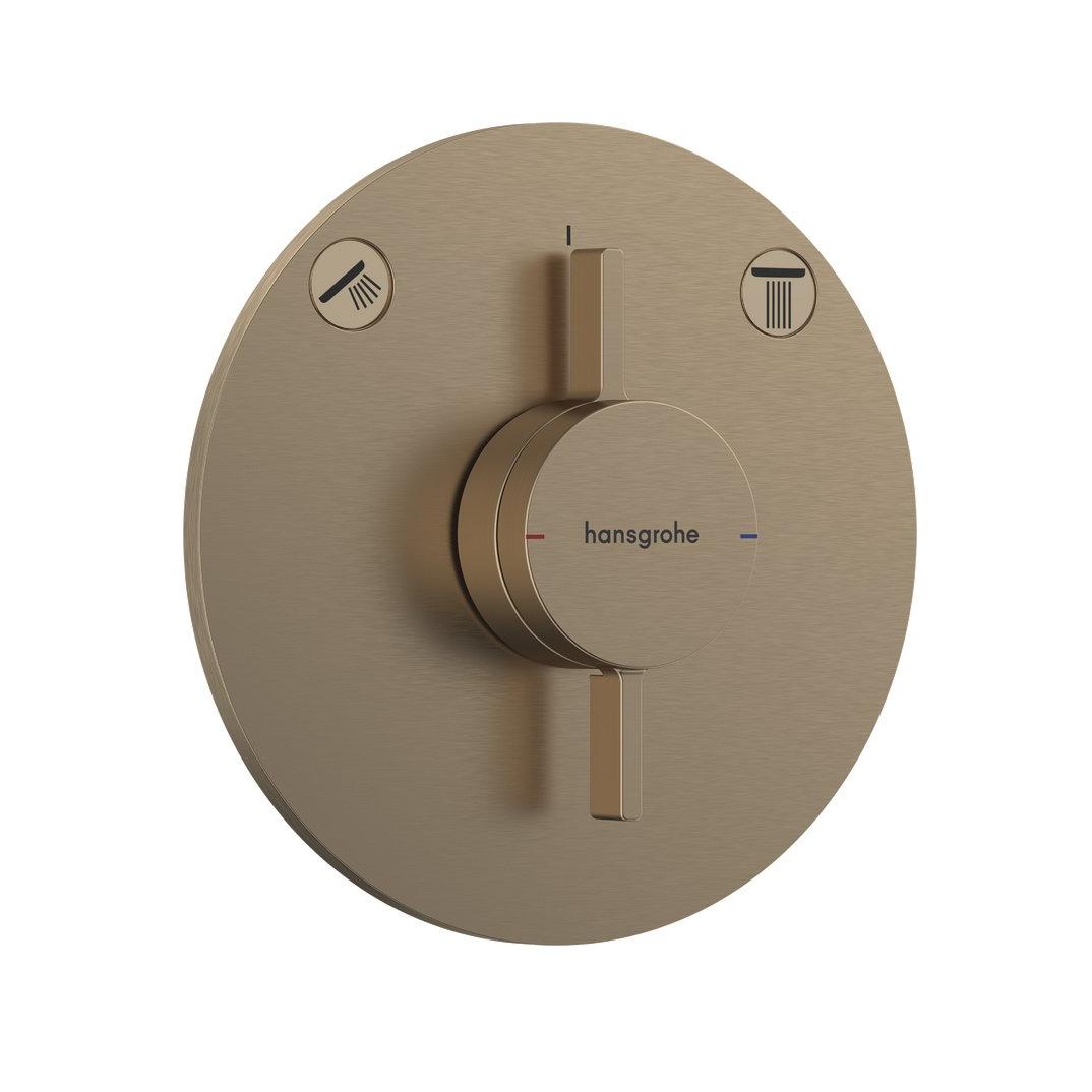Hansgrohe DuoTurn S mešač sa prebacivačem, Brushed Bronze 75418140