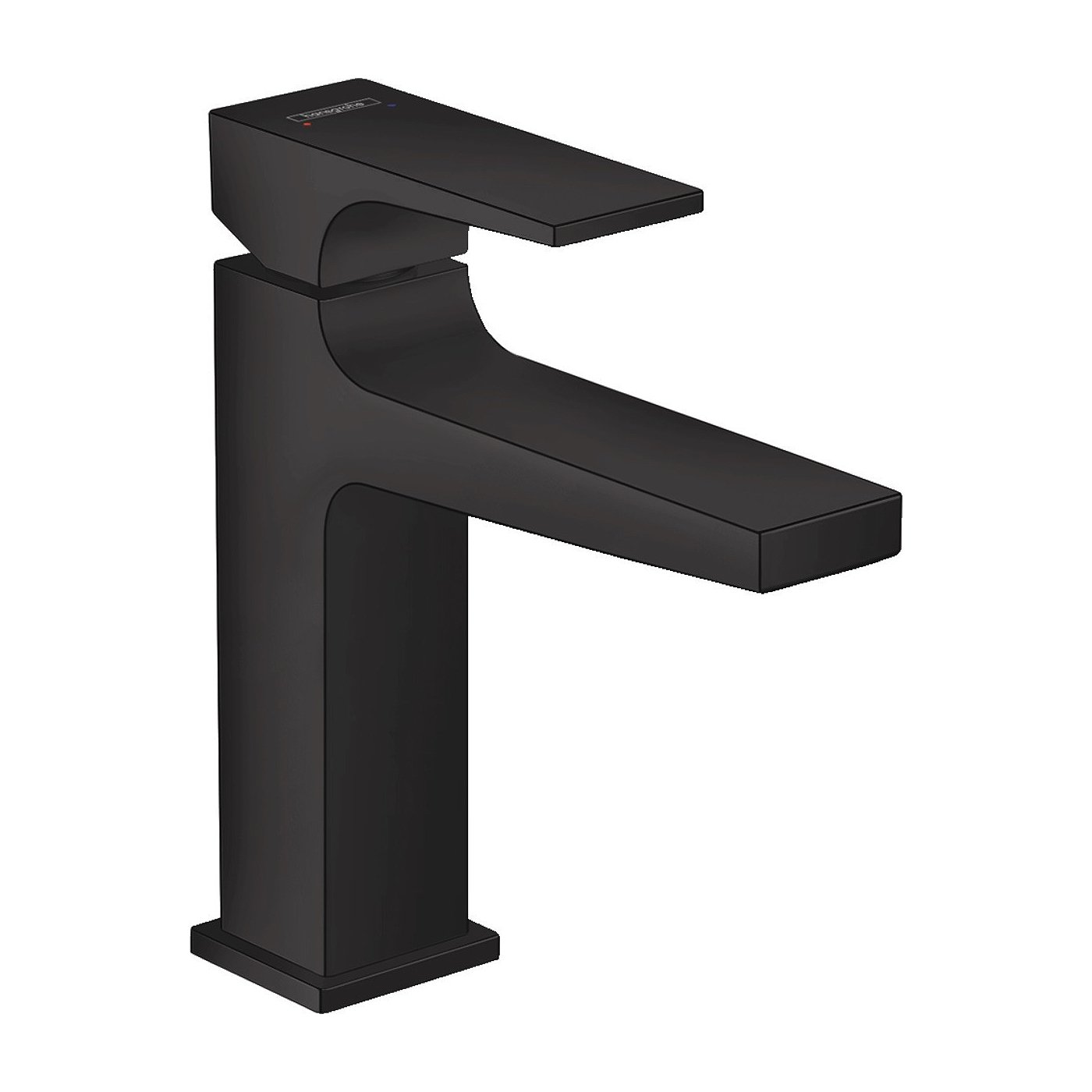 Hansgrohe Metropol 110 za umivaonik sa automatskim podsklopom matt black 32507670