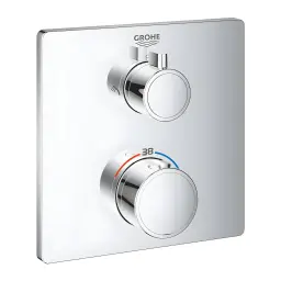 Grohe Grohtherm Termostatski Mešač Sa 2 Funkcije Rucni Tuš I Kada Simboli 24079000