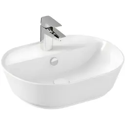 Vitra Lavabo nadgradni Geo 54.5x43cm sa otvorom za slavinu i prelivom