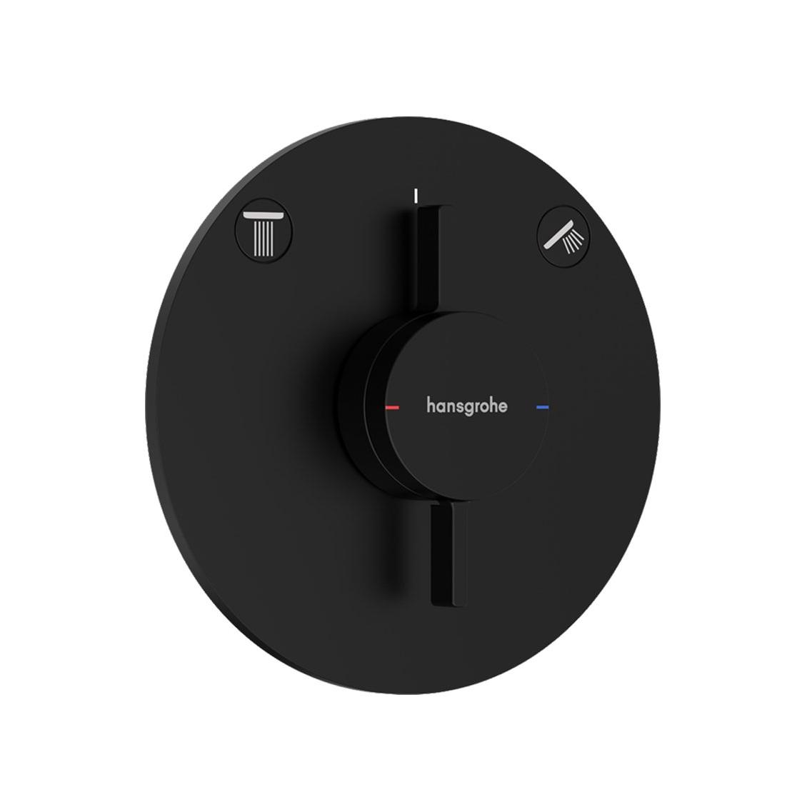 Hansgrohe DuoTurn S mešač sa prebacivačem Matt Black 75418670