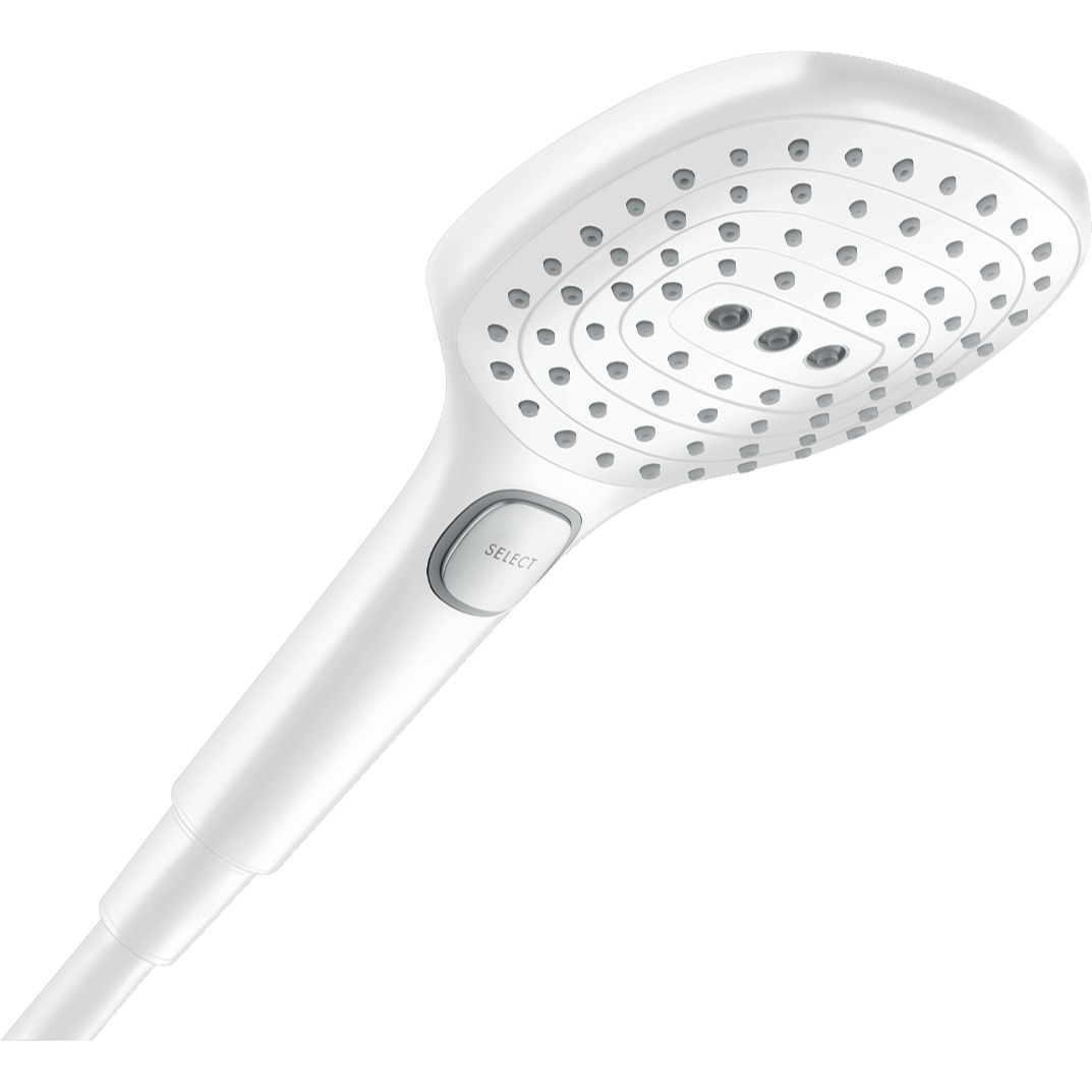 Hansgrohe Raindance Select E 120 tuš ručica 3 funkcije, Matt White 26520700