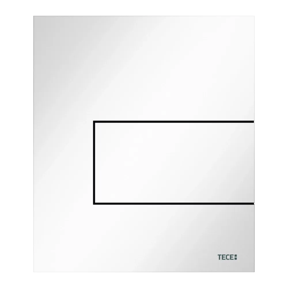 Tece Square tipka za pisoar metal bela 9242812