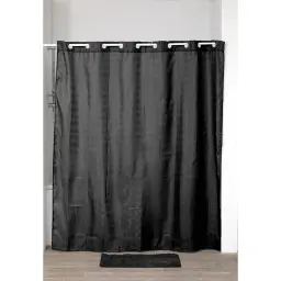 Tendance Zavesa za kadu 180X200CM poliester Crna 1207103