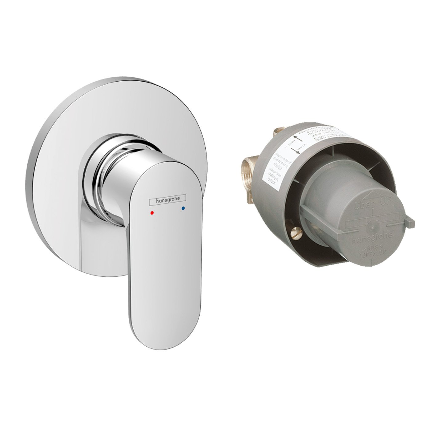 Hansgrohe Rebris S mešač bez prebacivača set sa ugradnim telom mala maska 72648000