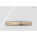 Geberit tipka Sigma50 bela/roze zlato 115.670.11.2