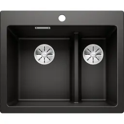 Blanco PLEON 6 Split Crna silgranit 525955