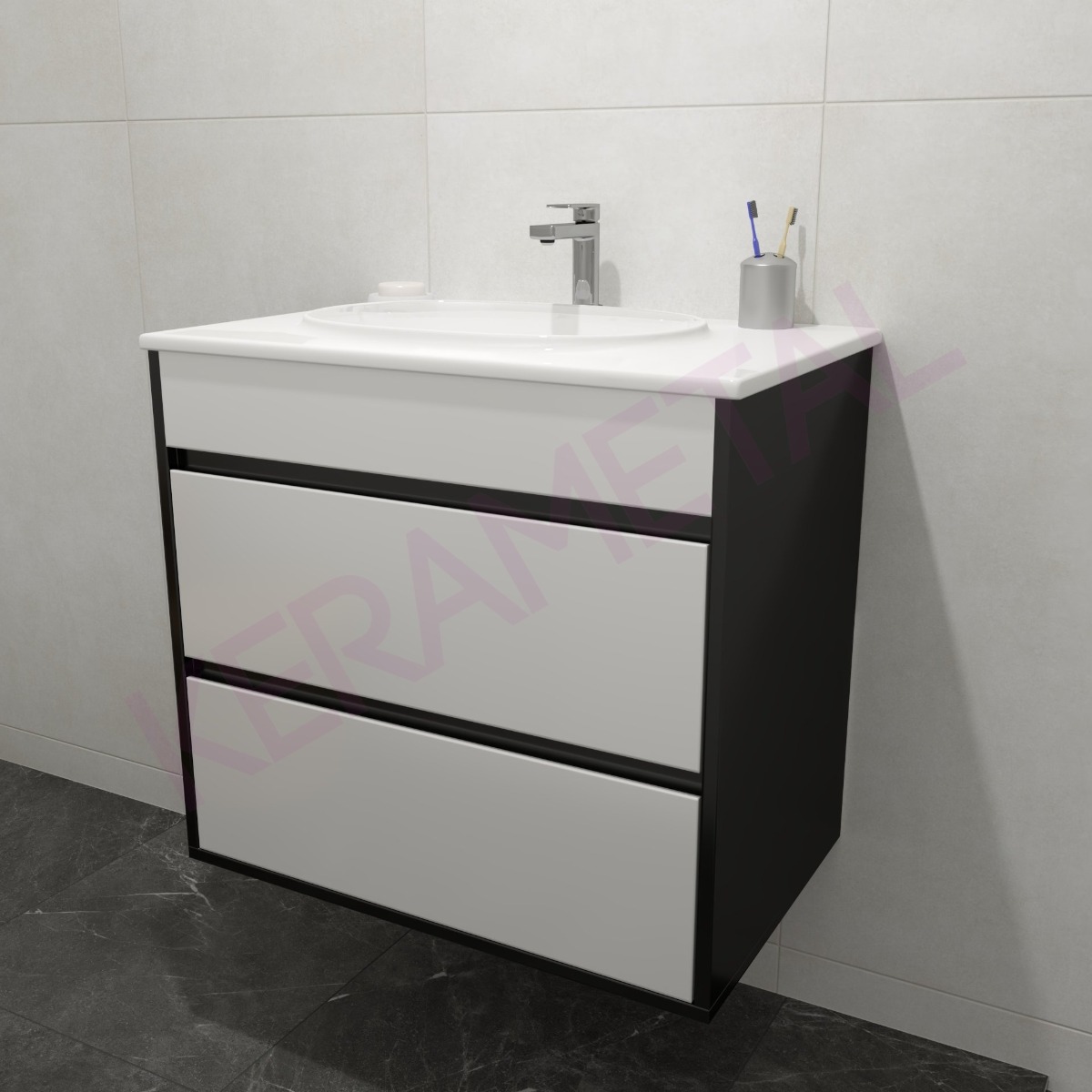 HILTON KN-80 Donji sa 2FIOKE sa Elegant 800x510/25mm