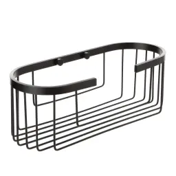 Tatay Kupatilska OVALNA POLICA 2X115X30CM ALUMINIJUM Crna