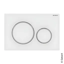 Geberit tipka Sigma 20 Bela/mat 115.882.11.1