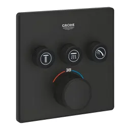 Grohe Grohtherm Smartcontrol Termostatcki Mešač Sa 3 Funkcije Phantom Black 102167KF00