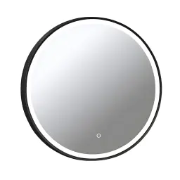 Copen LED ogledalo fi60 sa alu ramom 20mm mat crno C-06-103MB