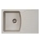 Metalac X Granit Quadro PLUS 770x500 fi 90 sa sifonom Šampanjac 175406
