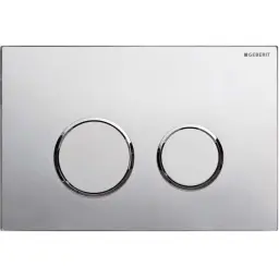 Geberit tipka Sigma20 hrom mat/hrom sjaj/hrom mat 115.778.KN.1