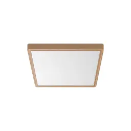 Braytron LED Plafonjera Kvadratni 20W Drvo CCT BP07-10287
