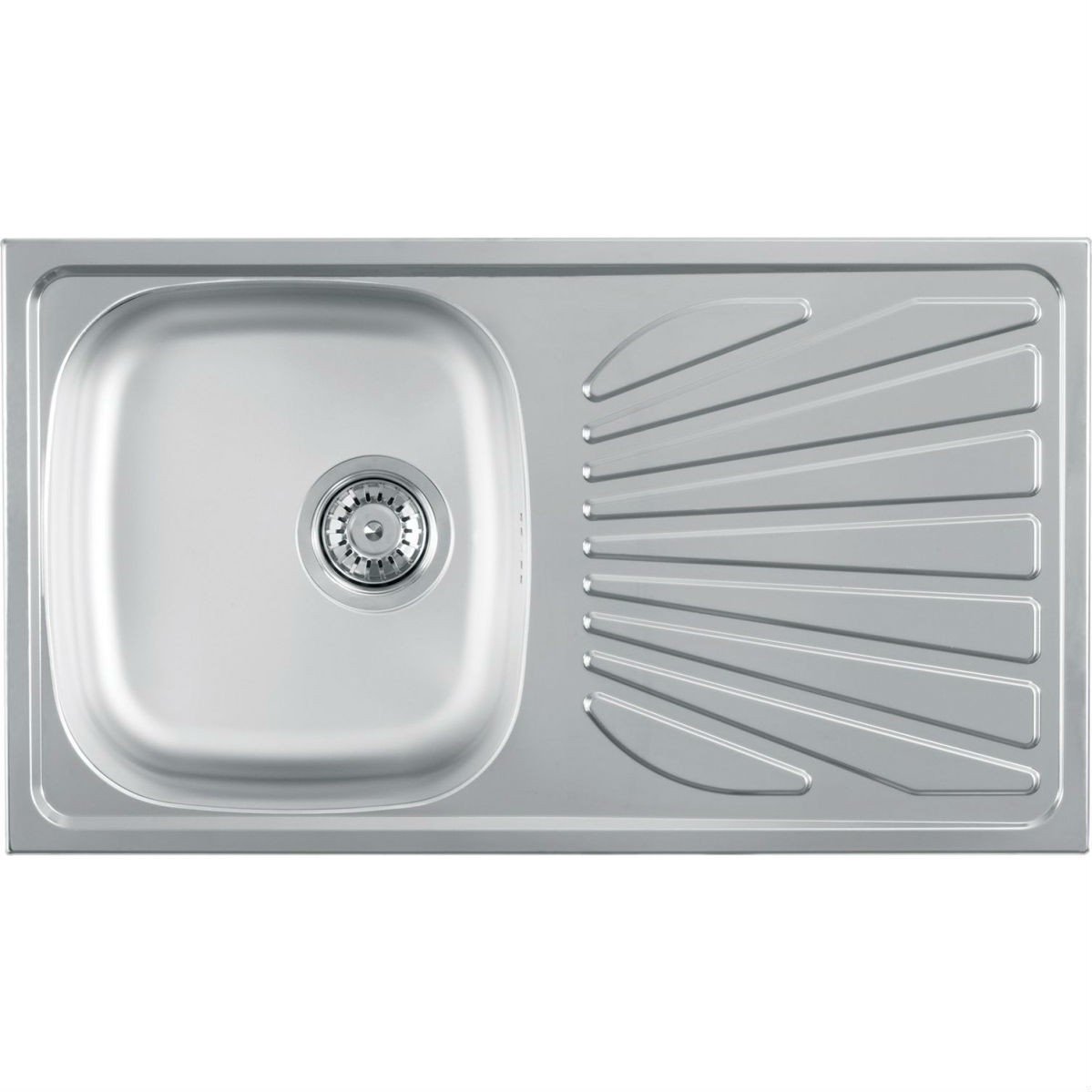 Metalac Luna FLEX 1D Inox sudopera-univerzalna fi 90 770 x 435 121364