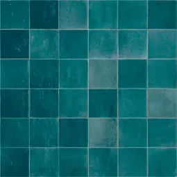Marazzi Crogiolo Zellige 10X10 Petrolio Lux M5P6
