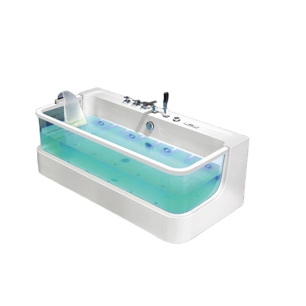 Astral EDITA LUX G sa grejačem 170x85 Hidromasažna kada (hidro aero)