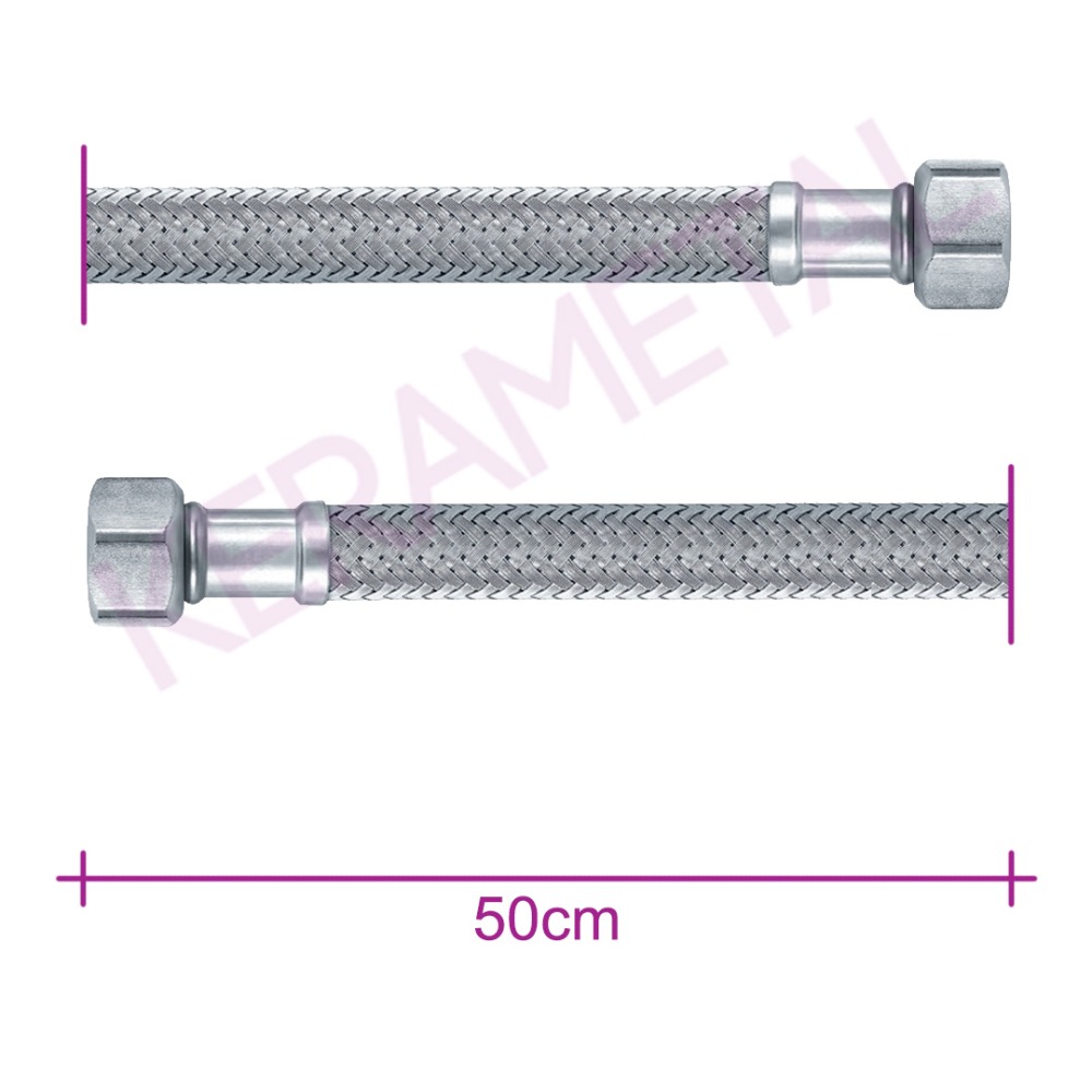 Remer Brinoks FX 3/8 3/8 FF x 50 inox
