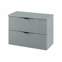 Cersanit Tirso Set 80cm Plava (Ormarić sa fiokama + Radna ploča)