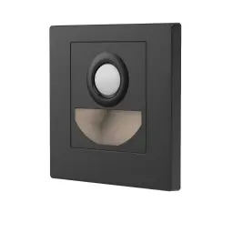 Braytron LED Stepenišna Svetiljka sa Senzorom 1.5W Crna CCT BH07-00381