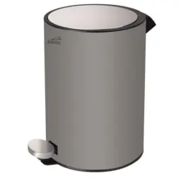 Inter Ceramic Kupatilska kanta sa pedalom 5 l fr line 22,6x30x32 siva