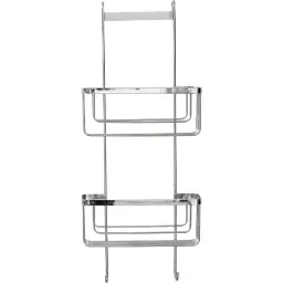 Tendance žičana polica NA DVA NIVOA I sa DVE KUKE 125X255X60CM INOX