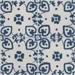 Marazzi Memoria Decor Tappeto 2 Blu Lux 15x15cm MANH